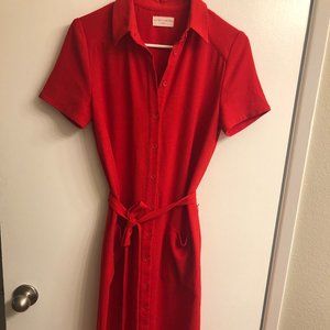 Rachel Parcell Bright Red Dress